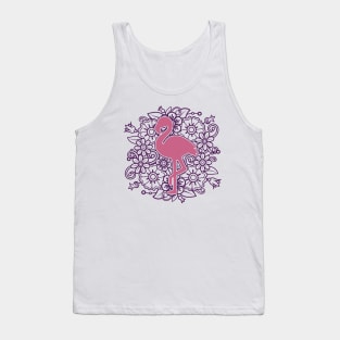 The Flamingo Mandala Tank Top